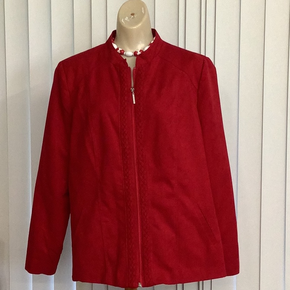 Ladies nice red jacket